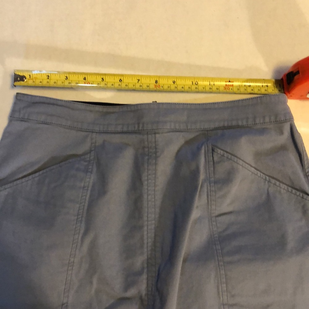 Boden Light Blue Chino Midi Skirt Size 8 - Picture 8 of 8